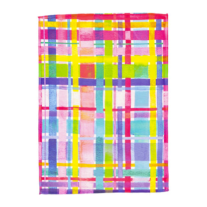 RO x Lordy Dordie Rainbow Gingham Microfibre Towel