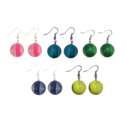 Marble Drop Earrings (5 Colours)