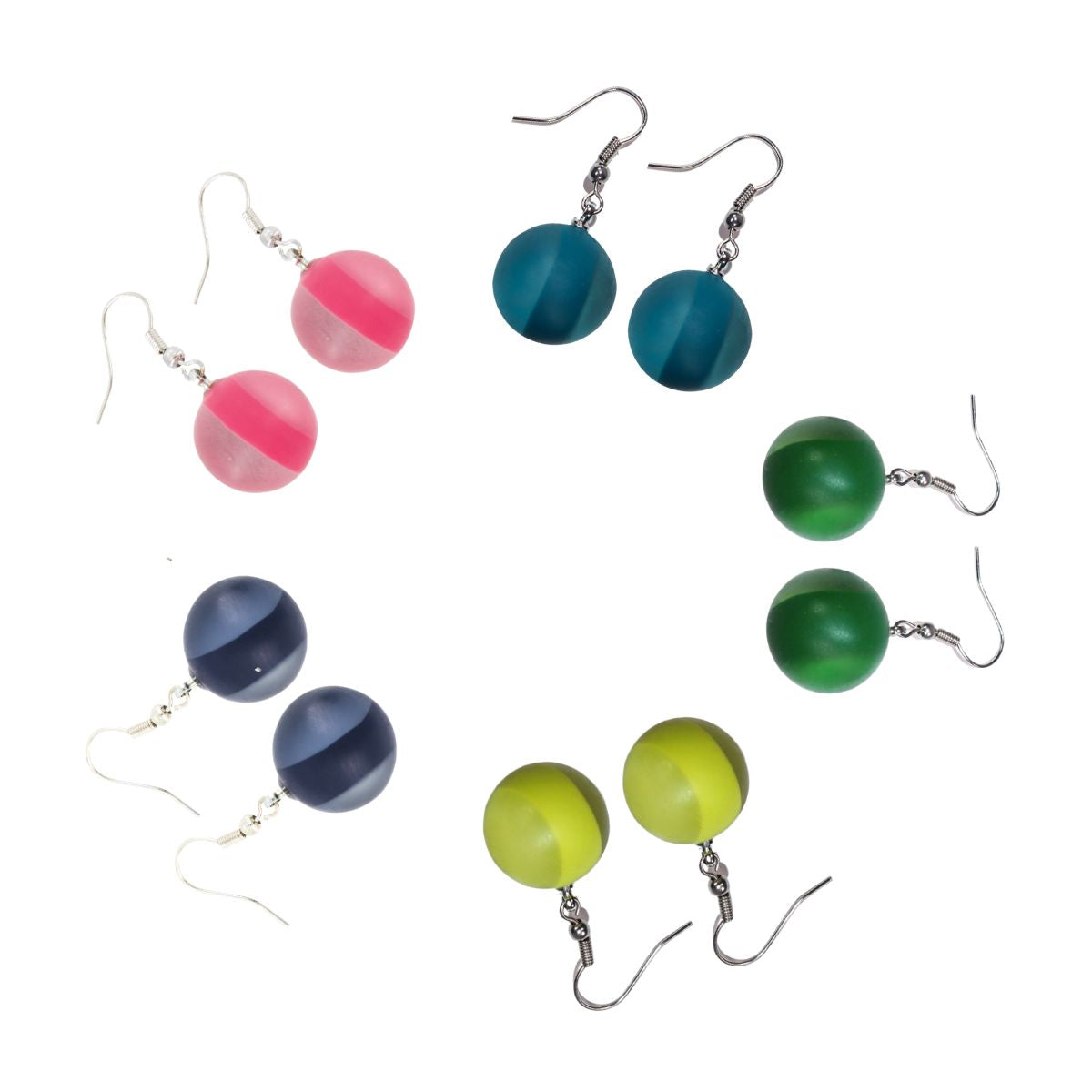 Marble Drop Earrings (4 Colours)