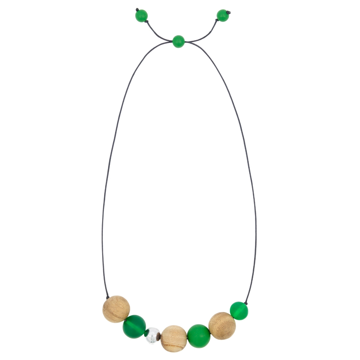 Green clearance marble necklace