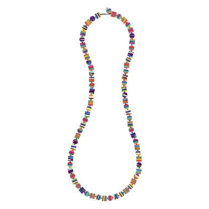 Balthazar Striped Long Necklace - PERFECTLY IMPERFECT