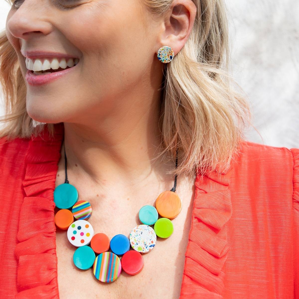 Casa Mila Short Necklace + Earrings Bundle