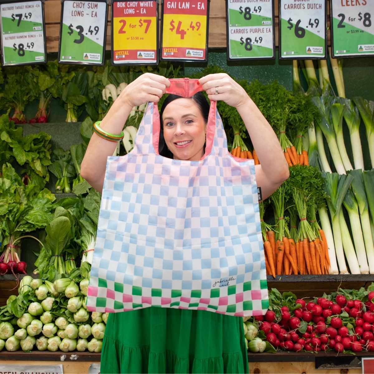 Check Mate Reusable Shopping Bag