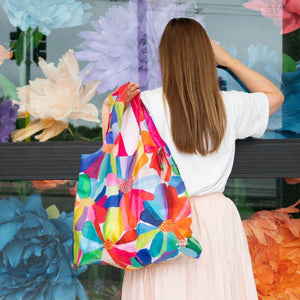 RO x Lordy Dordie Petal Party Reusable Shopping Bag