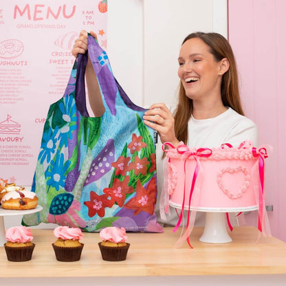 Floral Lover Shopper and Pouch Bundle