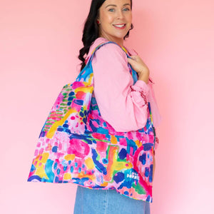 Rainbow Fields Reusable Shopping Bag