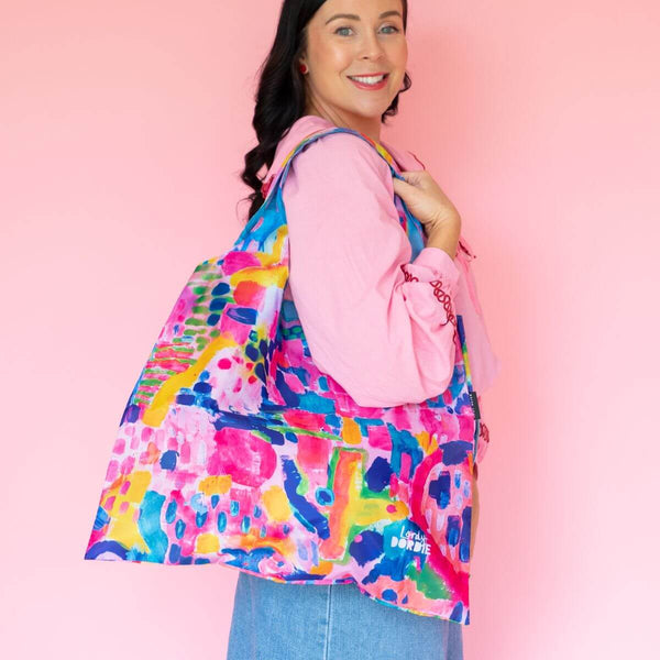 Rainbow Fields Reusable Shopping Bag