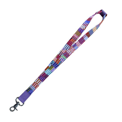 Raspberry Gelato Lanyard