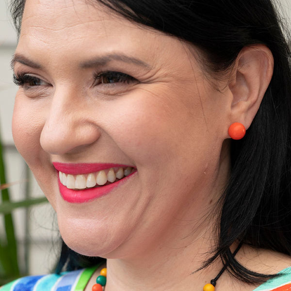 Everyday Round Stud Earrings