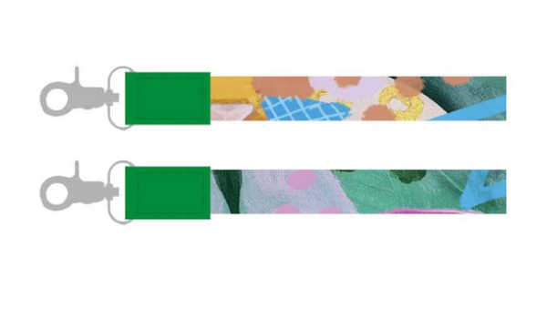 RO x Deb McNaughton Amazon Wrist Lanyard