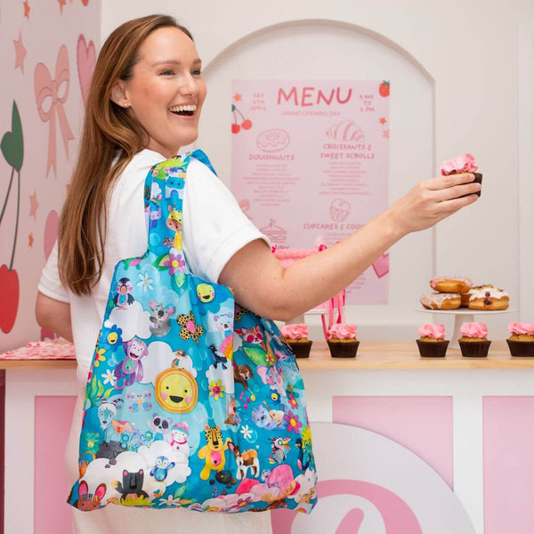 This is Kutopia Reusable Shopping Bag