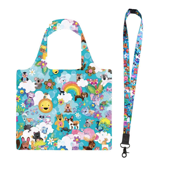 This is Kutopia Shopper and Lanyard Bundle