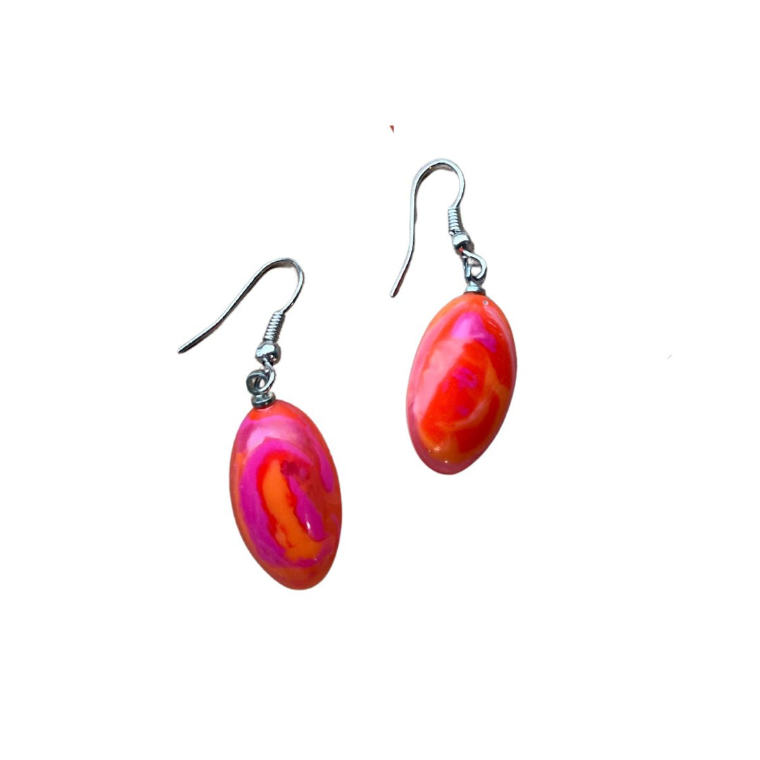 Artisan Mini Pebble Drop Earrings - PinkMix - PERFECTLY IMPERFECT