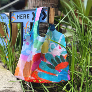 RO x Steph Chapman Edible Blooms Reusable Shopping Bag