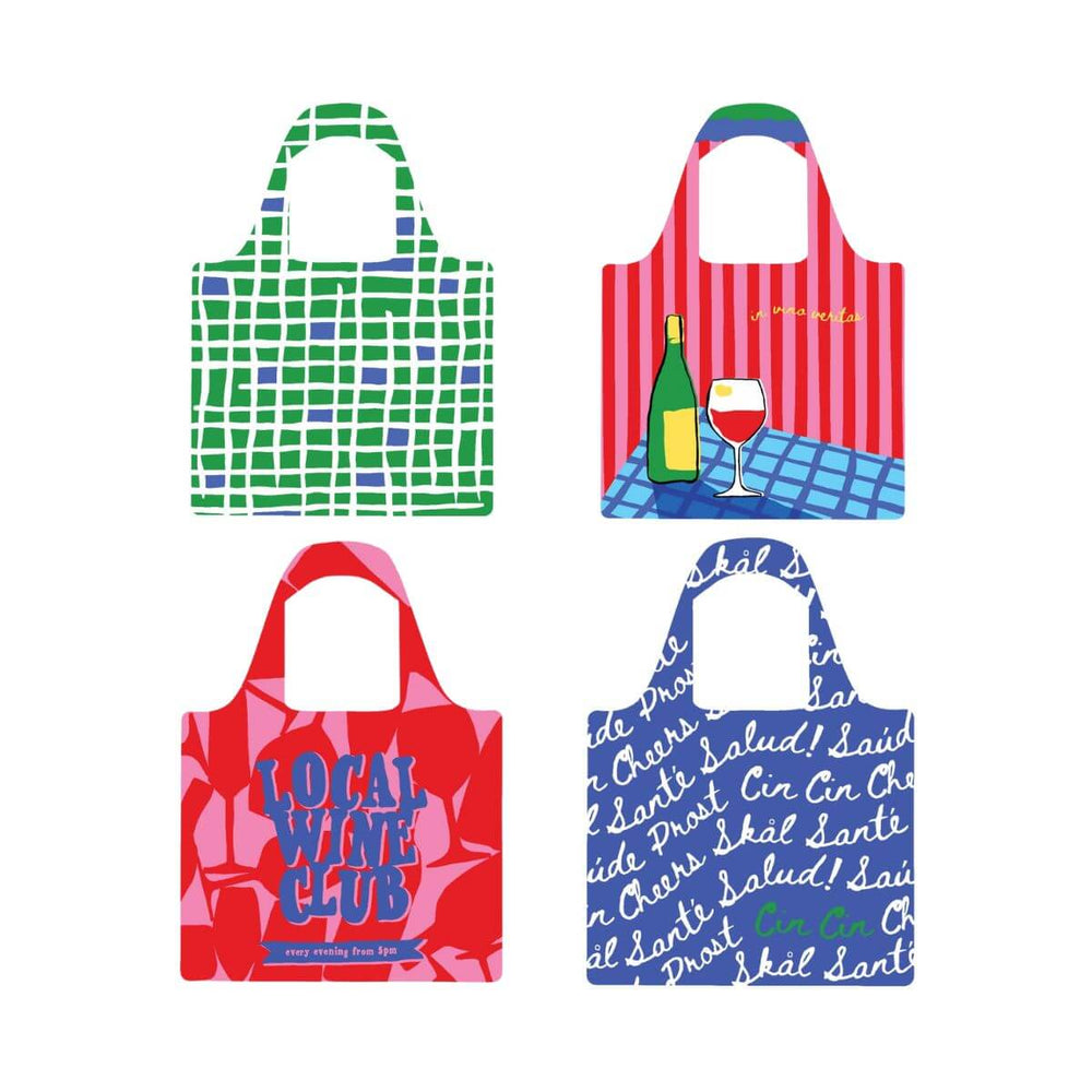 Wine Lovers Club Shopping Bag Bundle