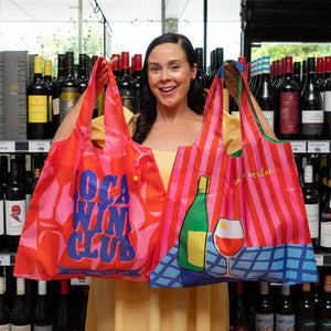 Wine Lovers Club Shopping Bag Bundle