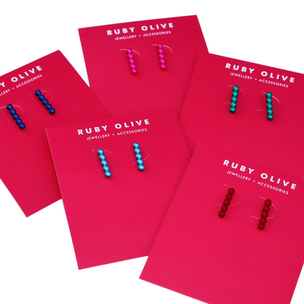 Zara Pearlised Drop Earrings