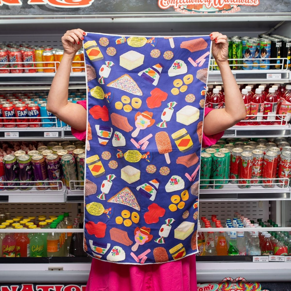 Aussie Favs Quick Dry Small Microfibre Towel - Towel - Ruby Olive