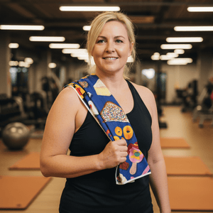 Aussie Favs Quick Dry Small Microfibre Towel - Towel - Ruby Olive