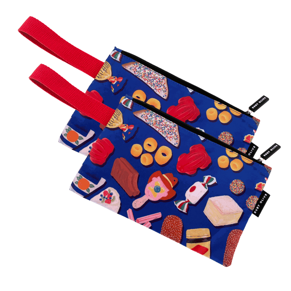 Aussie Favs Small Pouch 2 Pack - Pouch - Ruby Olive