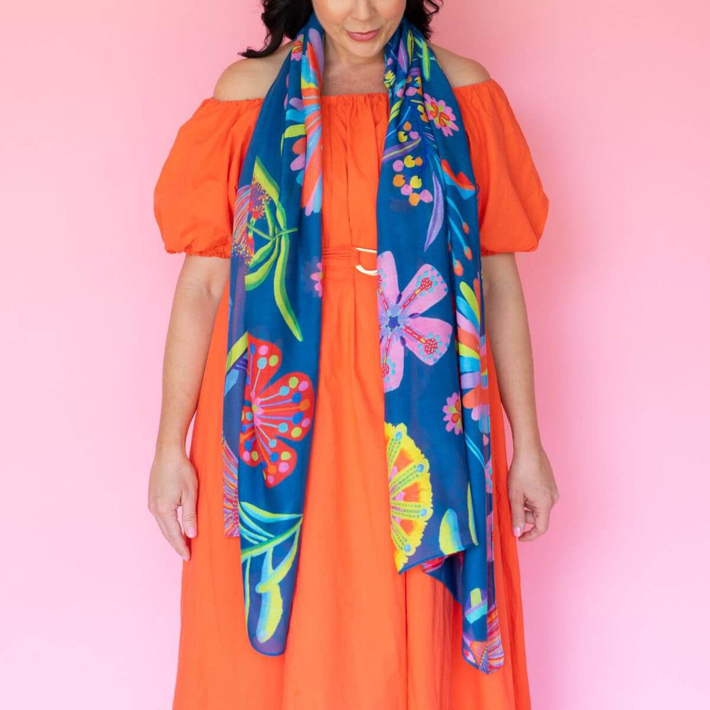 Be Bold Modal Long Scarf - Scarf - Ruby Olive