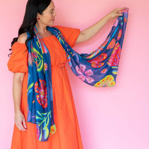 Be Bold Modal Long Scarf - Scarf - Ruby Olive