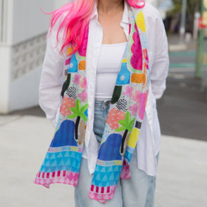 Beach House Modal Long Scarf - Scarf - Ruby Olive