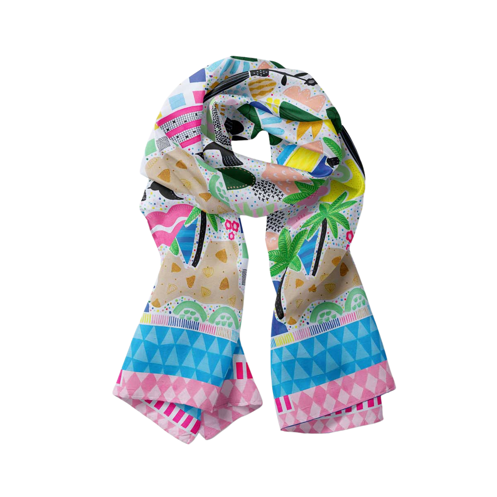 Beach House Modal Long Scarf - Scarf - Ruby Olive