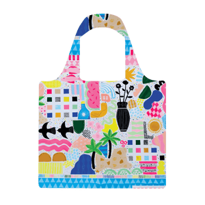 Beach House Reusable Shopping Bag - Bag - Ruby Olive