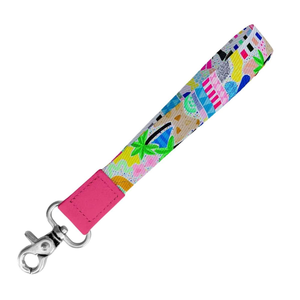 Beach House Wristlet Keychain - Keychain - Ruby Olive