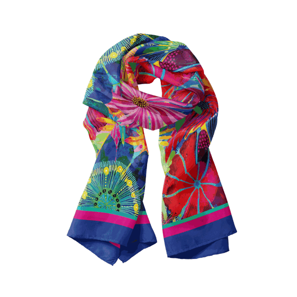 Blooming Hour Modal Long Scarf - Scarf - Ruby Olive