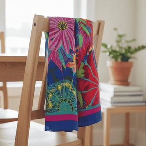 Blooming Hour Modal Long Scarf - Scarf - Ruby Olive