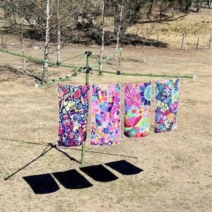 Blooming Hour Quick Dry Small Microfibre Towel - Towel - Ruby Olive