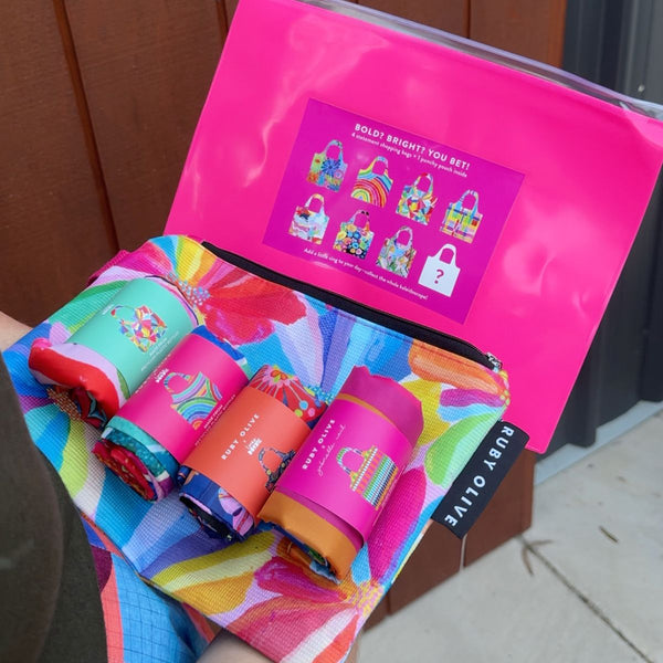 Bold & Bright Lucky Dip Shopper Bundle - Mystery Box - Ruby Olive