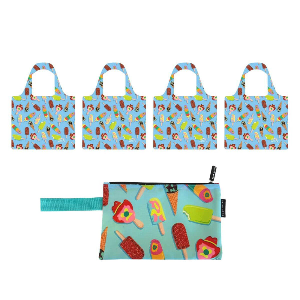 Bubble O Bill Shopper and Pouch Bundle - Bundle - Ruby Olive