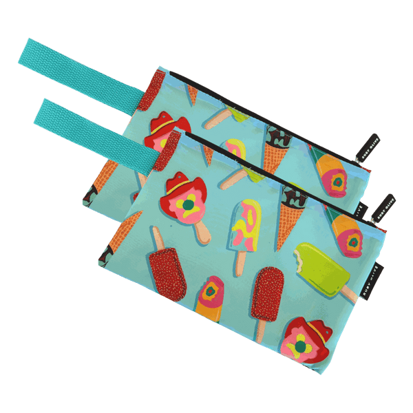 Bubble O Bill Small Pouch 2 Pack - Pouch - Ruby Olive
