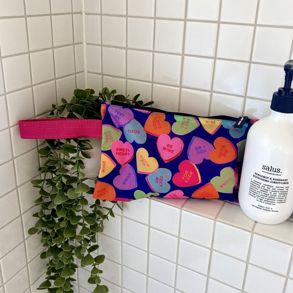 Candy Heart Single Pouch - Pouch - Ruby Olive