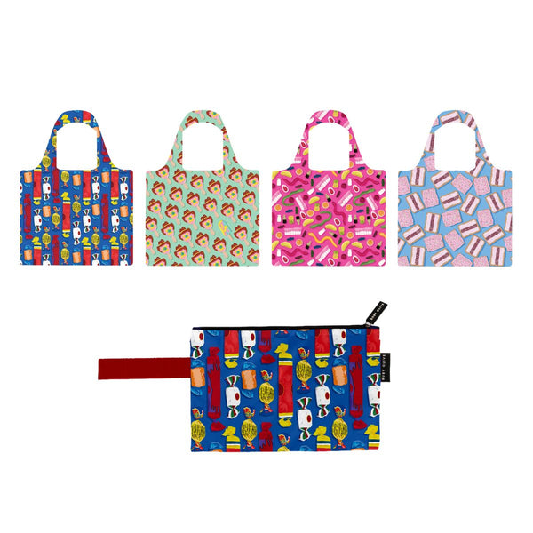 Sweet Nostalgia Shopping Bag and Pouch Bundle