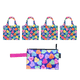 Candy Hearts Shopping Bag and Pouch Bundle