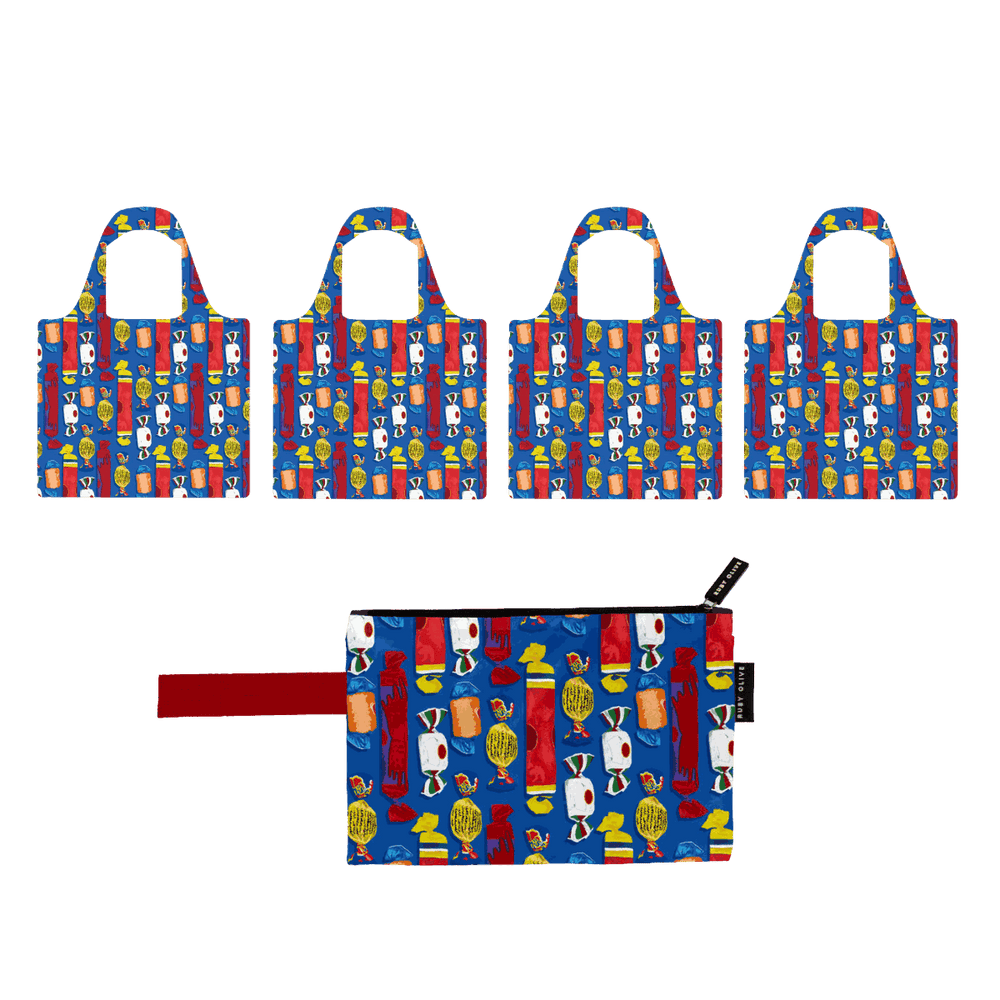 Chewies Shopper and Pouch Bundle - Bundle - Ruby Olive