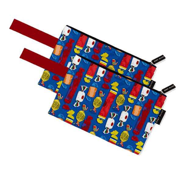 Chewies Small Pouch 2 Pack - Pouch - Ruby Olive