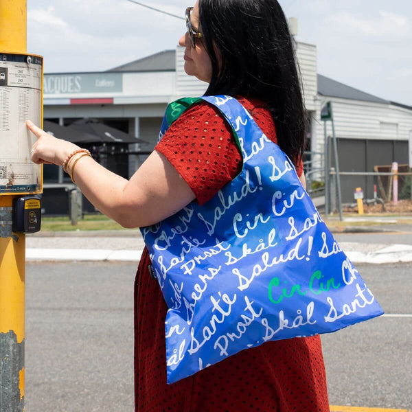 Cin Cin Reusable Shopping Bag - Bag - Ruby Olive