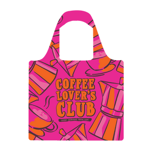 Coffee Lovers Club Reusable Shopping Bag - Bag - Ruby Olive