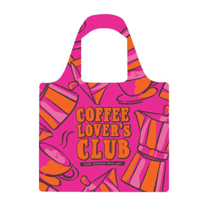Coffee Lovers Club Reusable Shopping Bag - Bag - Ruby Olive