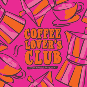 Coffee Lovers Club Reusable Shopping Bag - Bag - Ruby Olive