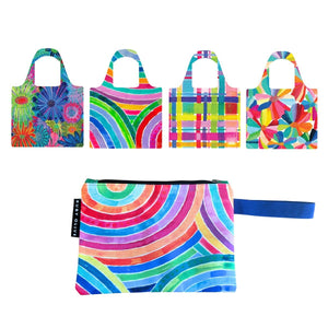 Colour Lover Shopper and Pouch Bundle - Bundle - Ruby Olive