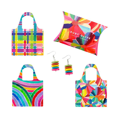 Colour Lover Shopper and Earring Bundle