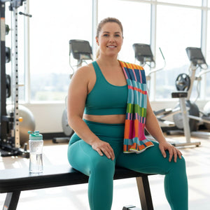 Feelin' Fine Quick Dry Small Microfibre Towel - Towel - Ruby Olive