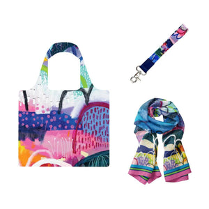 Fellwalks Bundle | Shopping Bag, Scarf & Keychain - Bundle - Ruby Olive