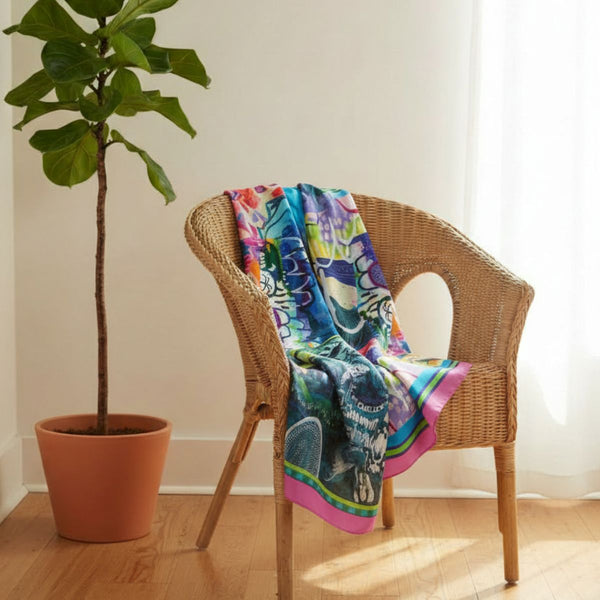 Fellwalks Modal Long Scarf - Scarf - Ruby Olive